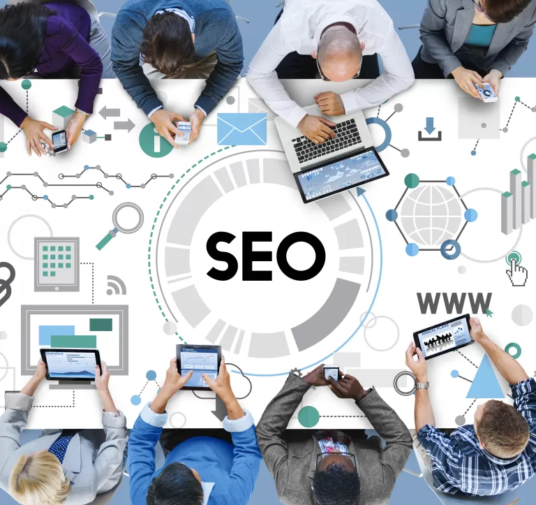 Searching Engine Optimising SEO Browsing Concept