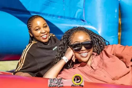 ladies smiling